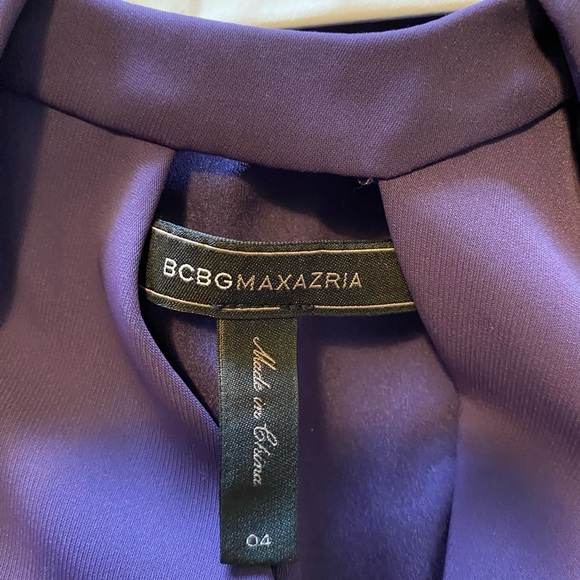 Dark purple evening gown worn once great condition petite 5”4-5”5 - Picture 3 of 3